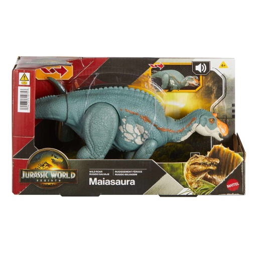 Jurassic World Rugido Selvagem Maiasaura 28cm MATTEL