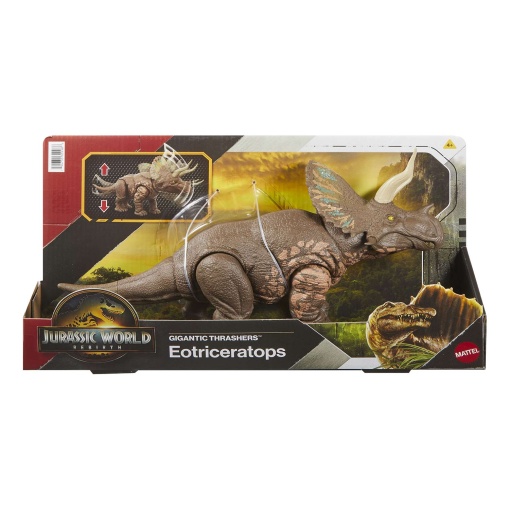 Jurassic World Gigantic Trashers Eotriceratops 32cm MATTEL