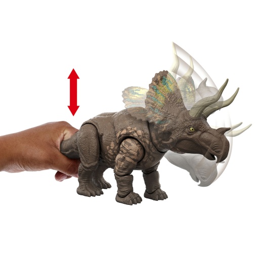 Jurassic World Gigantic Trashers Eotriceratops 32cm MATTEL