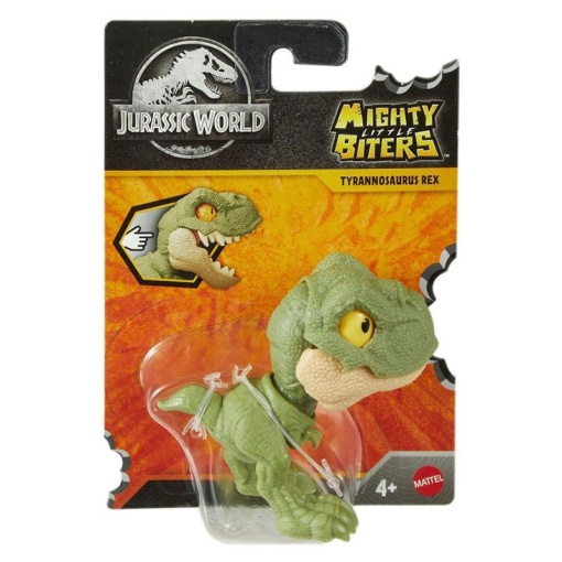 Jurassic World Mighty Little Biters Tyrannosaurus Rex 7cm MATTEL