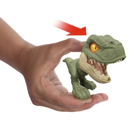 Jurassic World Mighty Little Biters Tyrannosaurus Rex 7cm MATTEL