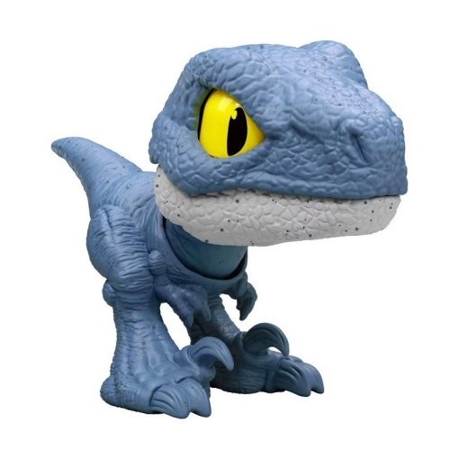 Jurassic World Mighty Little Biters Velociraptor 7cm MATTEL