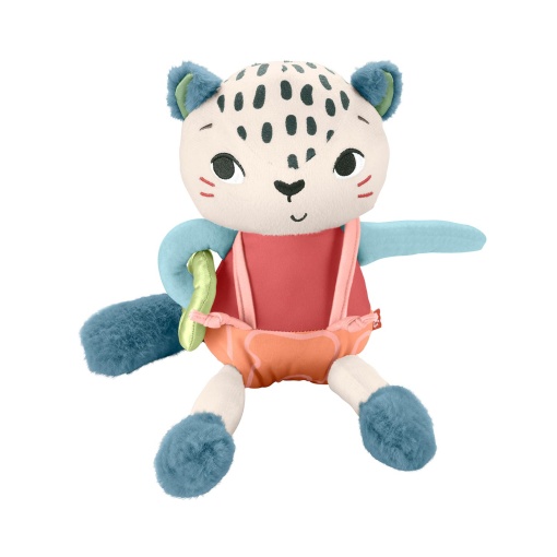 Peluche leopardo das neves Fisher-Price Planet Friends Mattel HKD64