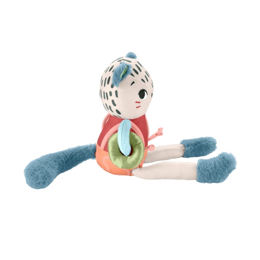 Peluche leopardo das neves Fisher-Price Planet Friends Mattel HKD64