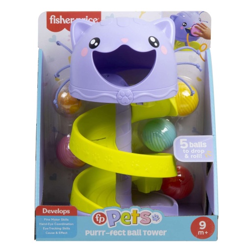 Torre de bolas do gatinho FISHER-PRICE MATTEL