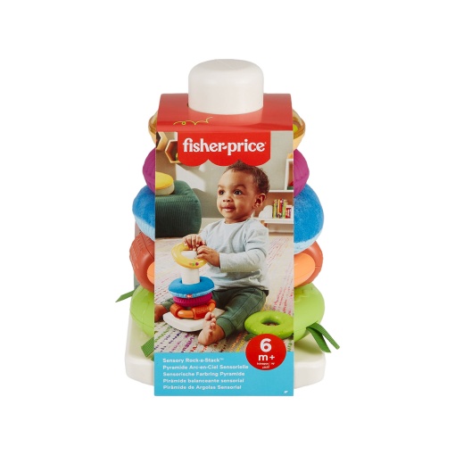 Pirâmide de argolas sensorial FISHER-PRICE MATTEL