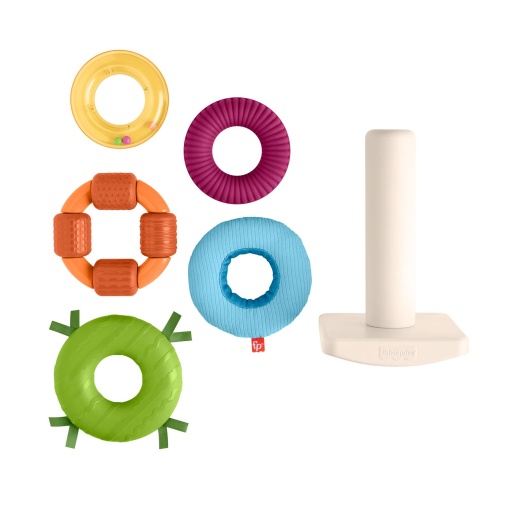 Pirâmide de argolas sensorial FISHER-PRICE MATTEL