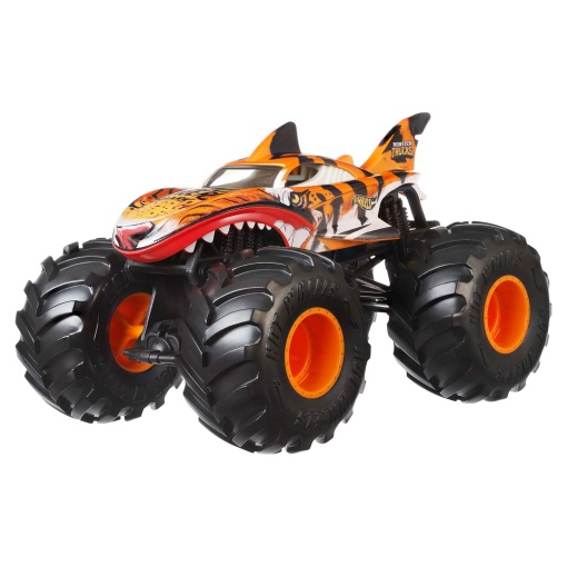 Hot Wheels Monster Truck metalizado Tiger Shark MATTEL