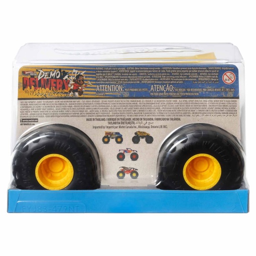 Hot Wheels Monster Truck metalizado Demo Delivery MATTEL