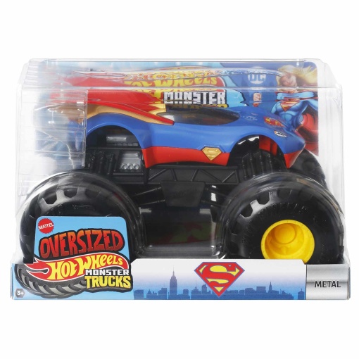 Hot Wheels Monster Truck metalizado Spider-Man MATTEL