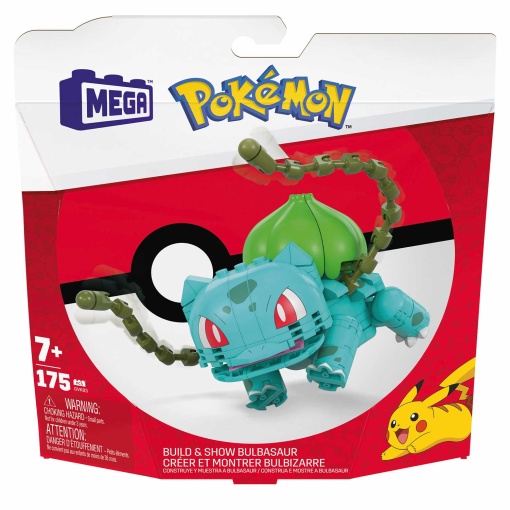 Mega Pokémon Construx Bulbasaur 175 peças MATTEL