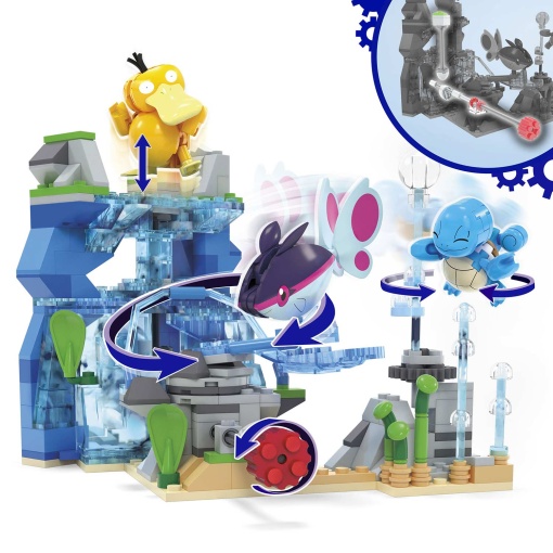 Mega Pokémon Construx Aventura Aquática 319 peças MATTEL