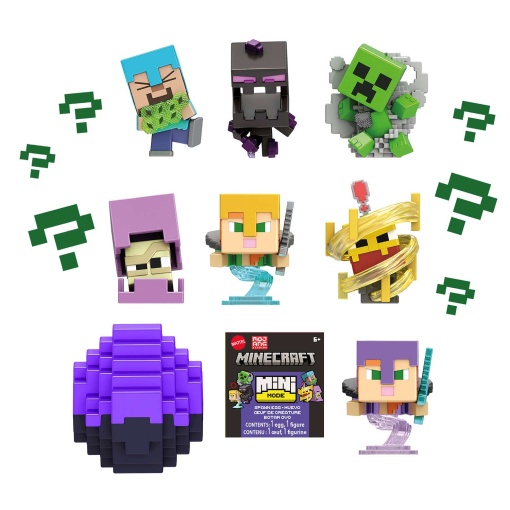 Minecraft ovo de spawn sortido surpresa Mattel HXT64