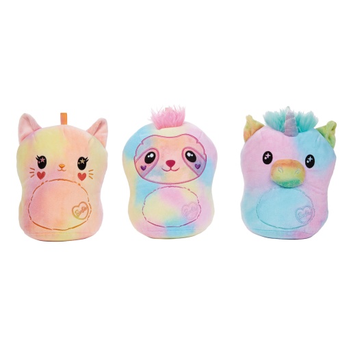 Barbie Tie-dye Reveal Plush sortido surpresa Mattel HWD29