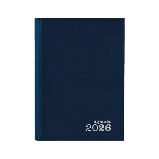 Agenda diária A5 2026 AMBAR Classic azul