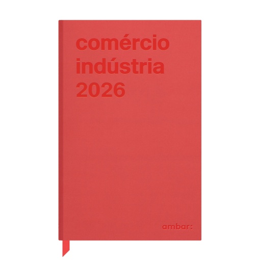 Agenda diária A4 2026 AMBAR Comércio e Indústria sortido