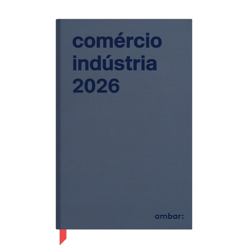 Agenda diária A4 2026 AMBAR Comércio e Indústria sortido