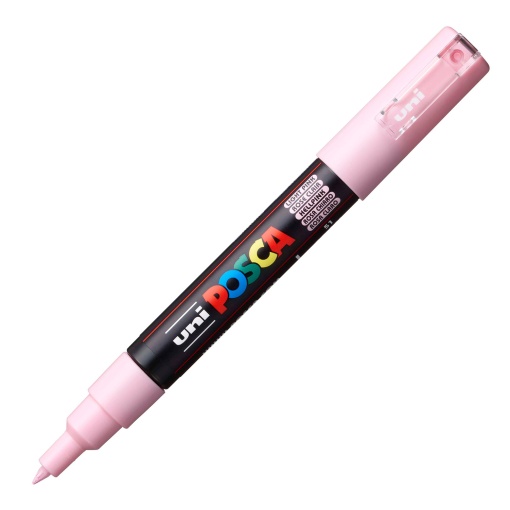 Marcador UNI POSCA PC-1M extra fino 0,7mm rosa claro 51
