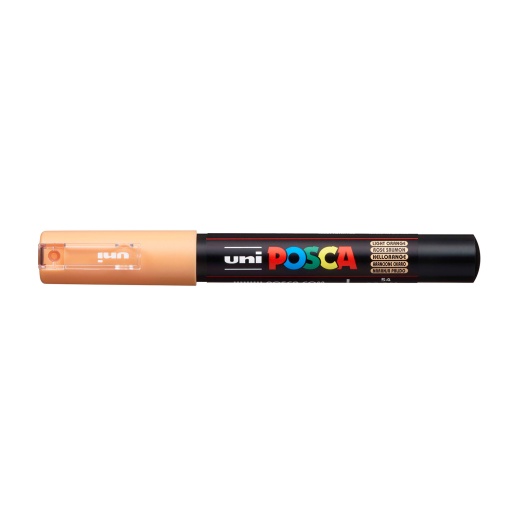 Marcador POSCA PC-1M extra fino 0,7mm laranja claro 54