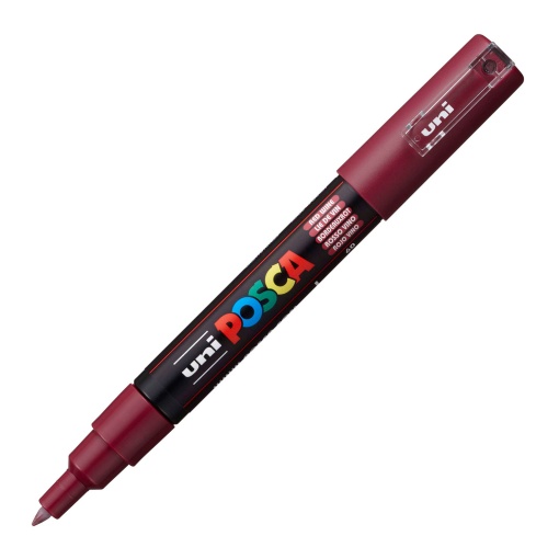 Marcador UNI POSCA PC-1M extra fino 0,7mm red wine 60