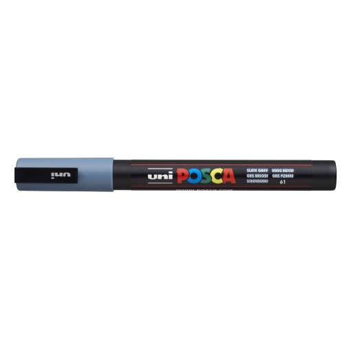 Marcador POSCA PC-3M fino 0,9-1,3mm cinza 61
