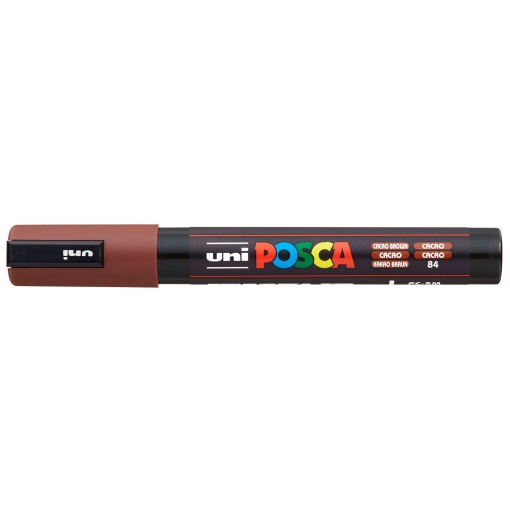 Marcador POSCA PC-5M médio 1,8-2,5mm castanho cacau 84