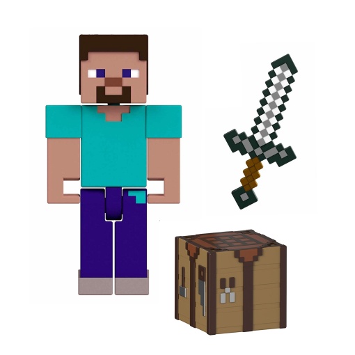 Minecraft figura Steve 8cm MATTEL