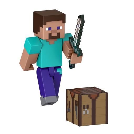 Minecraft figura Steve 8cm MATTEL