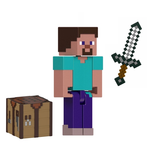 Minecraft figura Steve 8cm MATTEL