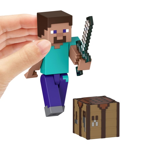 Minecraft figura Steve 8cm MATTEL