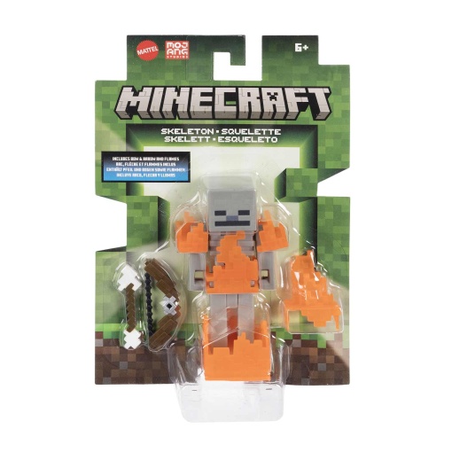 Minecraft figura Esqueleto 9cm MATTEL