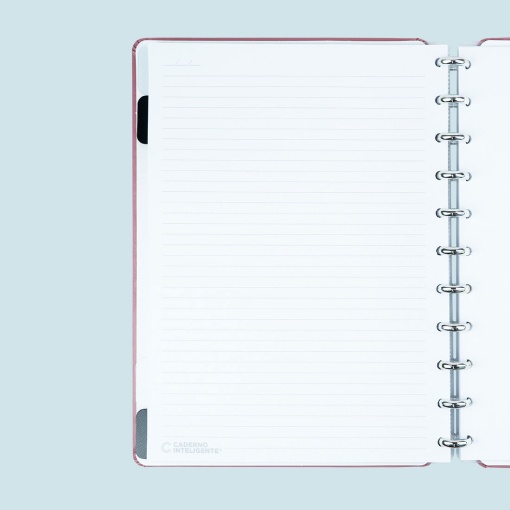 Caderno inteligente grande (215x280mm) pautado Guava