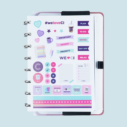 Caderno inteligente A5 pautado Guava