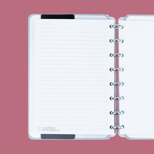 Caderno inteligente A5 pautado Glacial