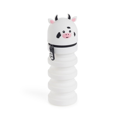 Estojo escolar de silicone extensível MIQUELRIUS Growing Pets Vaquinha