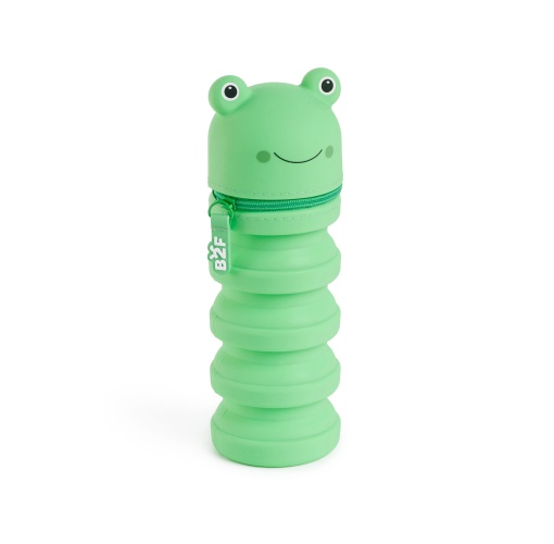 Estojo escolar de silicone extensível MIQUELRIUS Growing Pets Rã