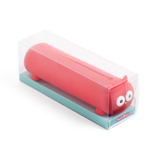 Estojo escolar de silicone MIQUELRIUS Keep Calm Coruja