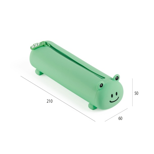 Estojo escolar de silicone MIQUELRIUS Keep Calm Rã