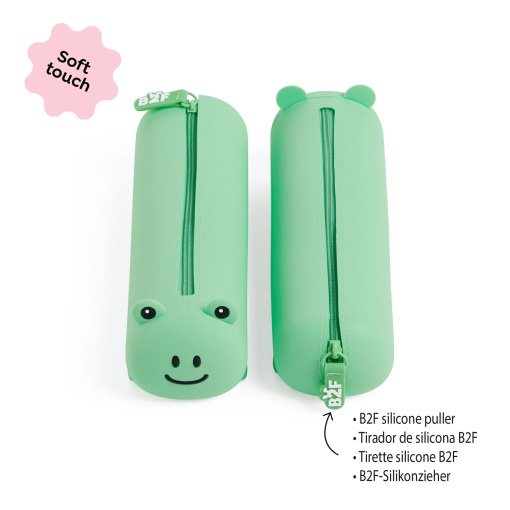 Estojo escolar de silicone MIQUELRIUS Keep Calm Rã