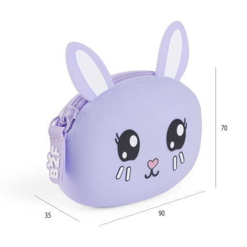 Porta-moedas de silicone MIQUELRIUS Puppies coelho