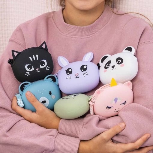 Porta-moedas de silicone MIQUELRIUS Puppies coelho