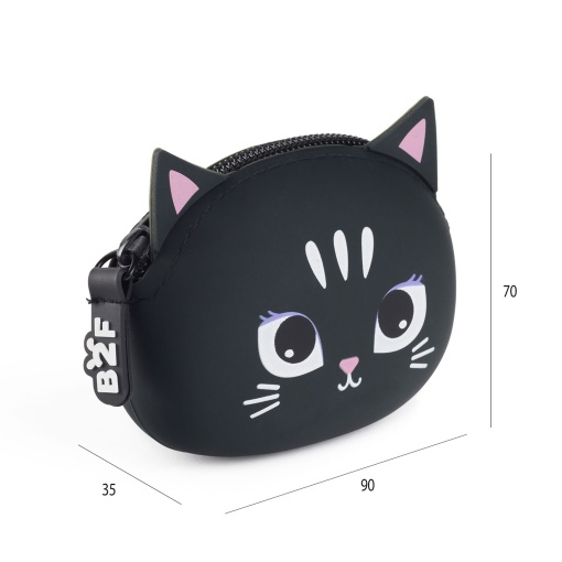 Porta-moedas de silicone MIQUELRIUS Puppies gatinha