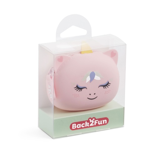 Porta-moedas de silicone MIQUELRIUS Puppies unicórnio