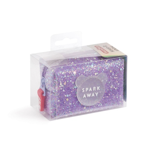Porta-moedas purpurina MIQUELRIUS Spark Away lilás
