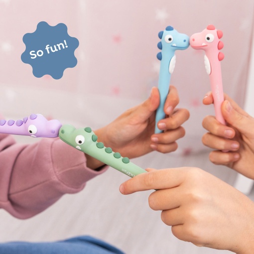 Esferográfica MIQUELRIUS Back2Fun Crocodilo lilás