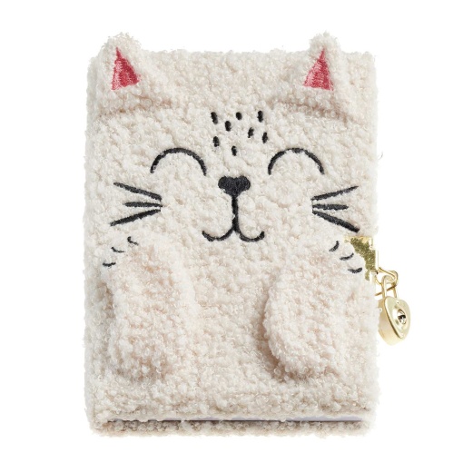 Diário secreto de pelúcia MIQUELRIUS Back2Fun Gato