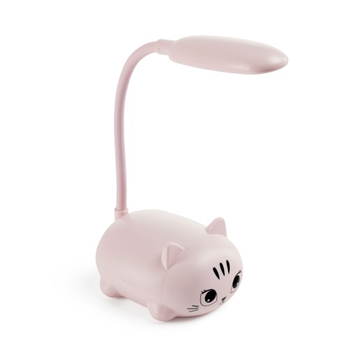Candeeiro LED MIQUELRIUS Back2Fun Gato rosa