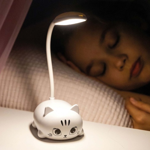Candeeiro LED MIQUELRIUS Back2Fun Gato branco