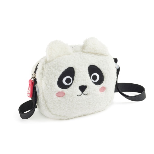 Mala de tiracolo MIQUELRIUS Back2Fun Panda branco