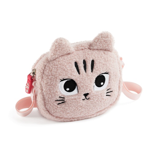 Mala de tiracolo MIQUELRIUS Back2Fun Gata rosa